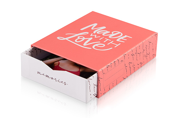Image of Bilderbox mit 50 Fotos im Design "Liebesbrief"
