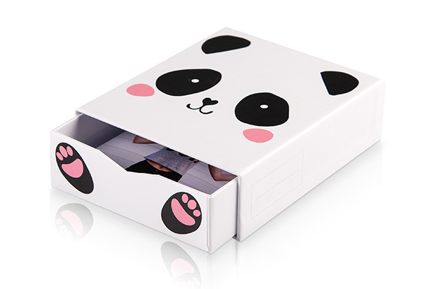 Image of Bilderbox mit 100 Fotos im Design "Panda"